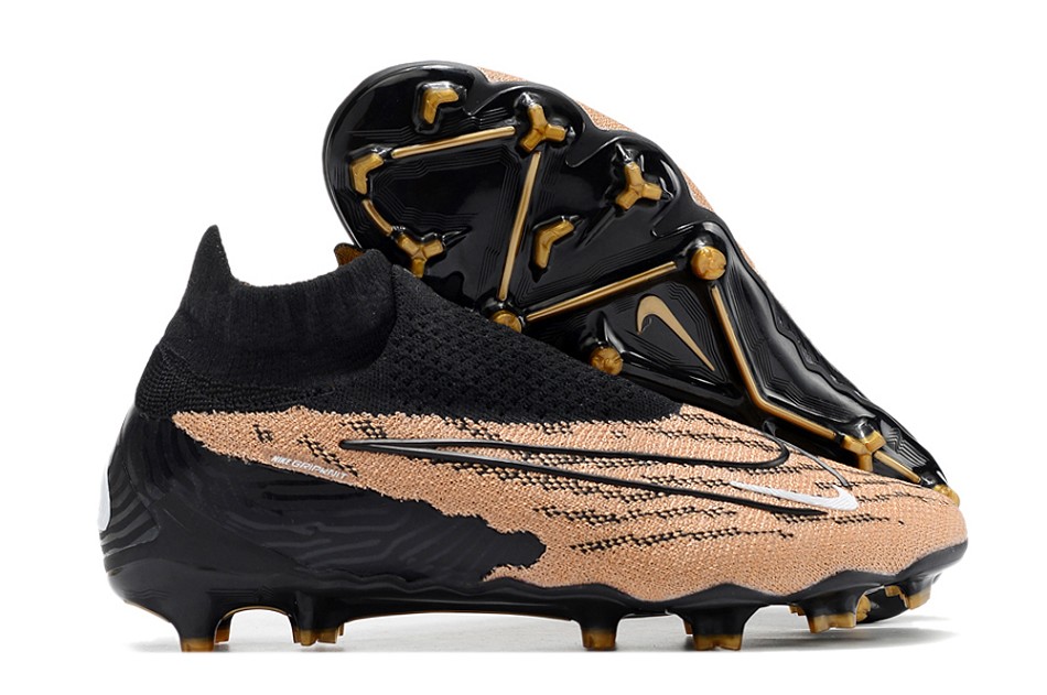 Nike Phantom GX Elite DF Link FG Marron noir